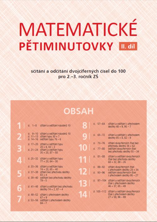 Matematické pětiminutovky II